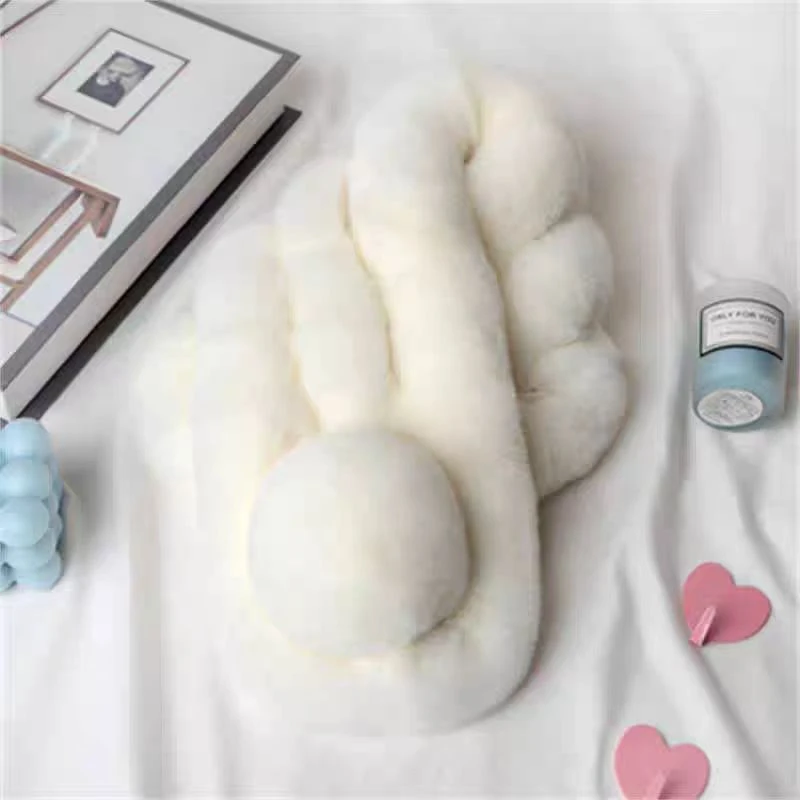 Blovelan冬季保暖男女百搭大球围脖脖套加厚围巾