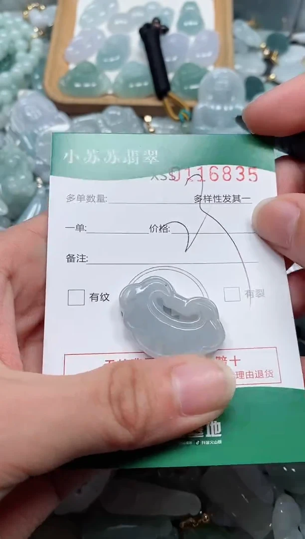 【闪购商品】翡翠颈饰未镶嵌闪购商品0116835