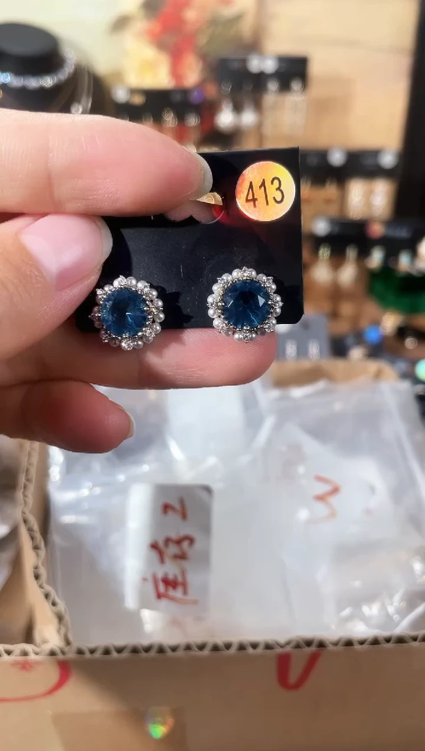 合金925银锆石里413