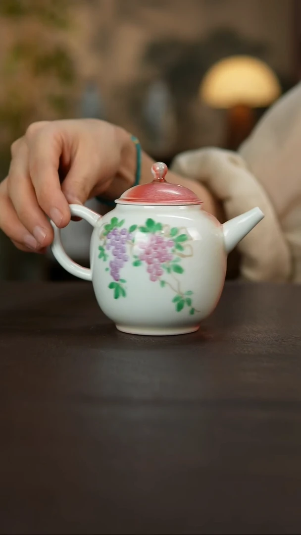 杯景德镇陶瓷杯碗柴烧多人