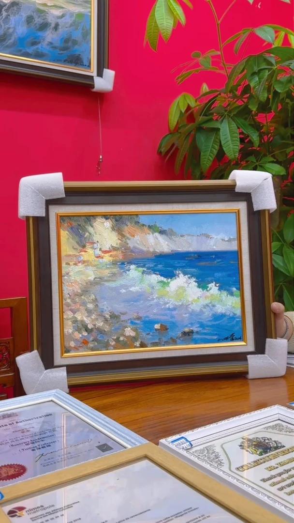 【闪购商品】国画张勇手绘油画