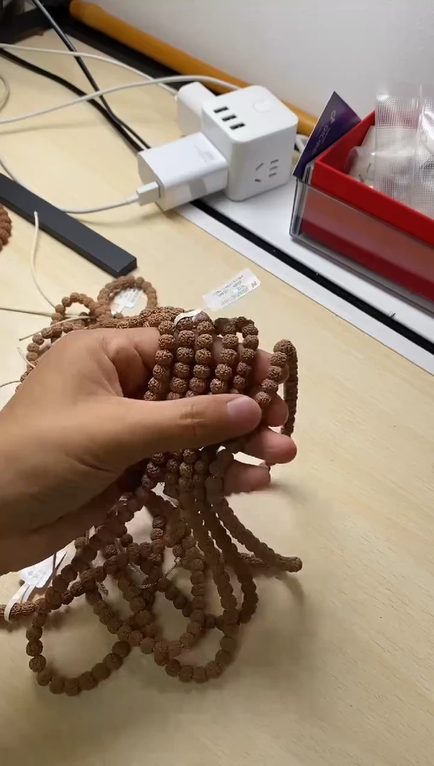 金刚菩提吊坠荟供 闷墩龙长串 7+