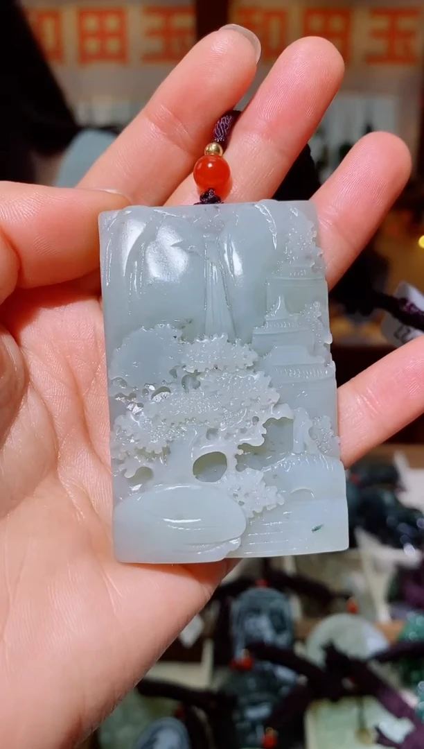 颈饰未镶嵌和田玉1