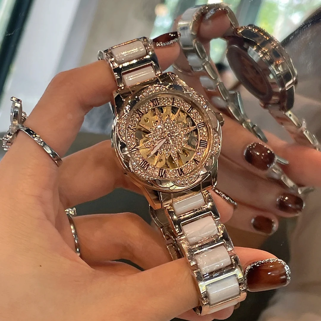 1898手表精品女士时尚手表【赠调表器】