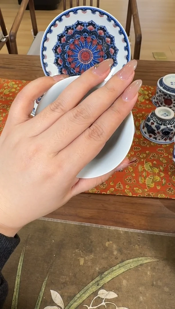 【闪购商品】杯愚拙造物八宝撇口杯