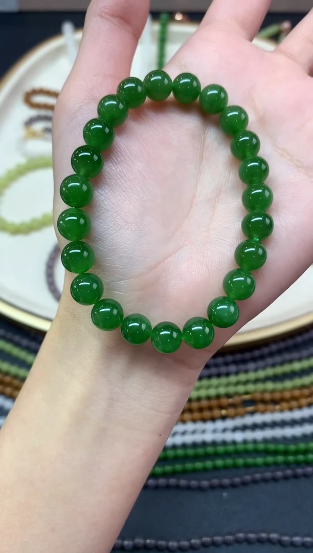 【闪购商品】和田玉手串未镶嵌手串A388|2980