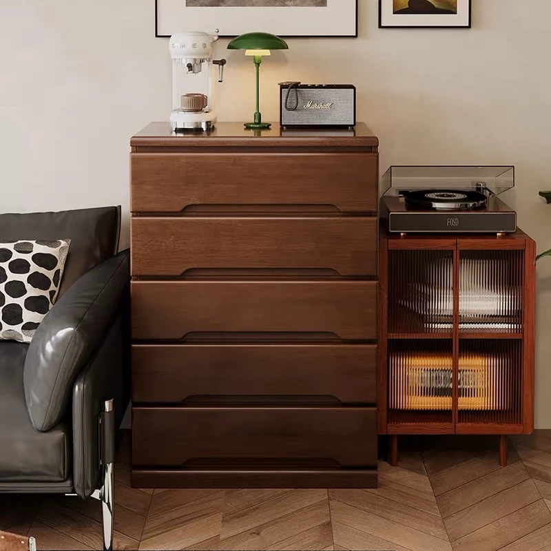 【实木五斗柜】五斗柜（高度95cm长度60cm深度40cm）网红家具配件