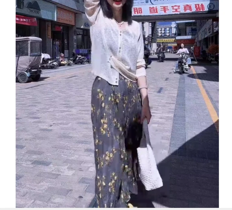 2025春季新款网红同款洋气气质韩版潮流上衣裙子女炸街美丽-6