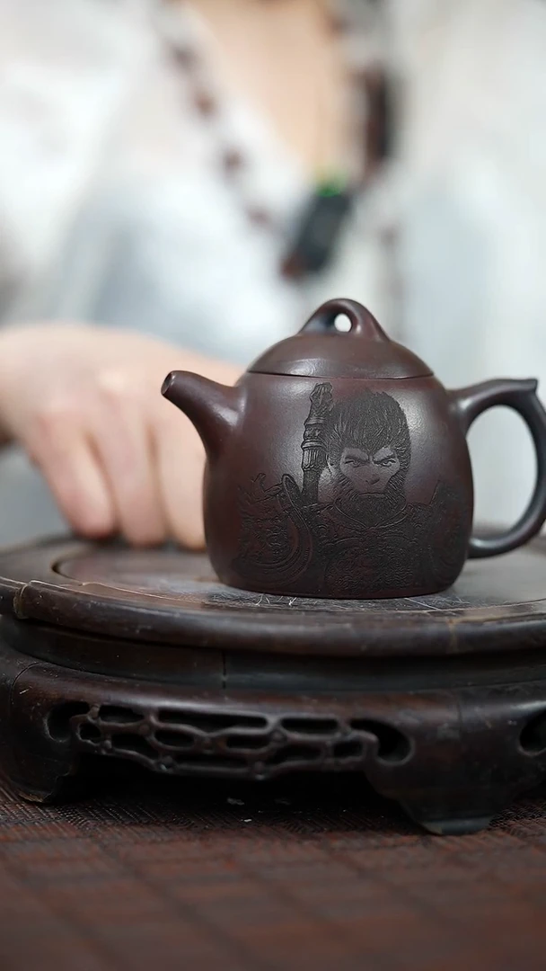 茶壶紫砂宜兴岁颐传砂原矿全手19