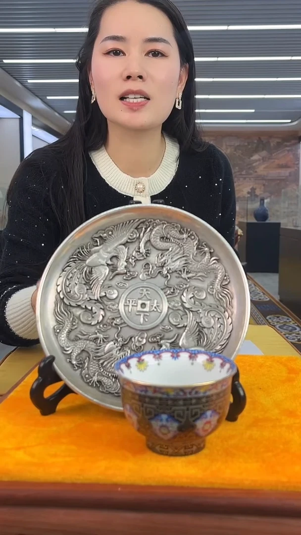 【闪购商品】瓷片F294景德镇当代工艺品