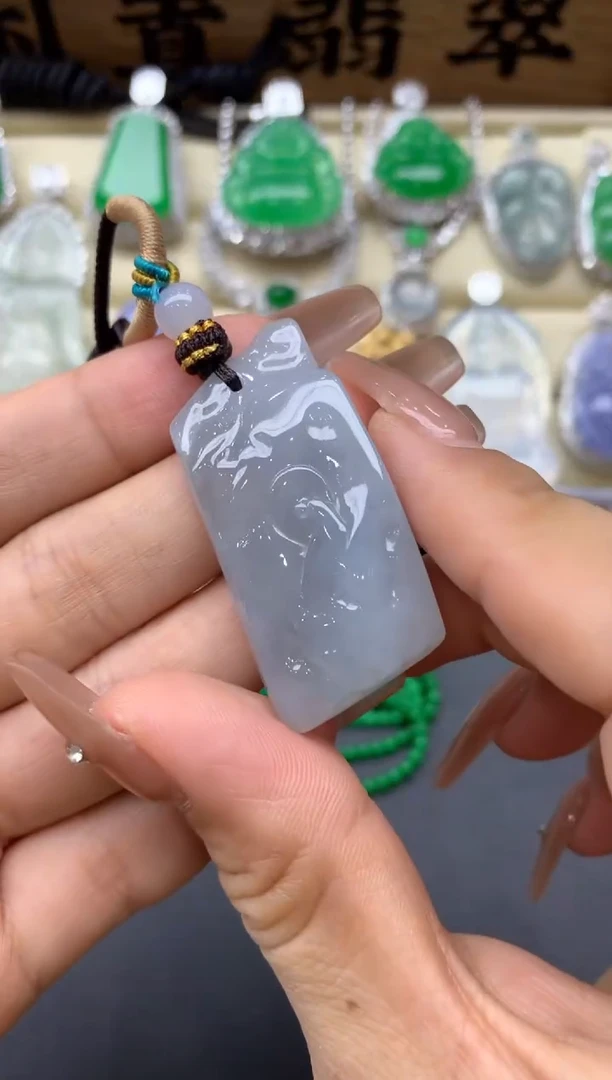 翡翠未镶嵌颈饰43-中国好珍宝