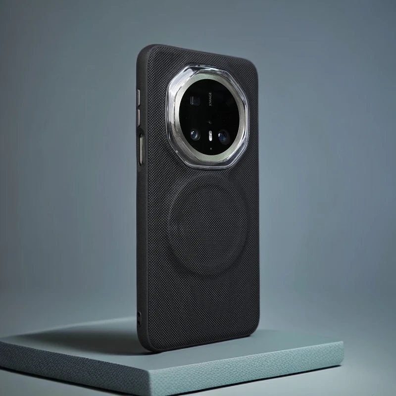 适用高级感磁吸华为Mate70RS素皮手机壳mate70pro防摔保护颗粒感