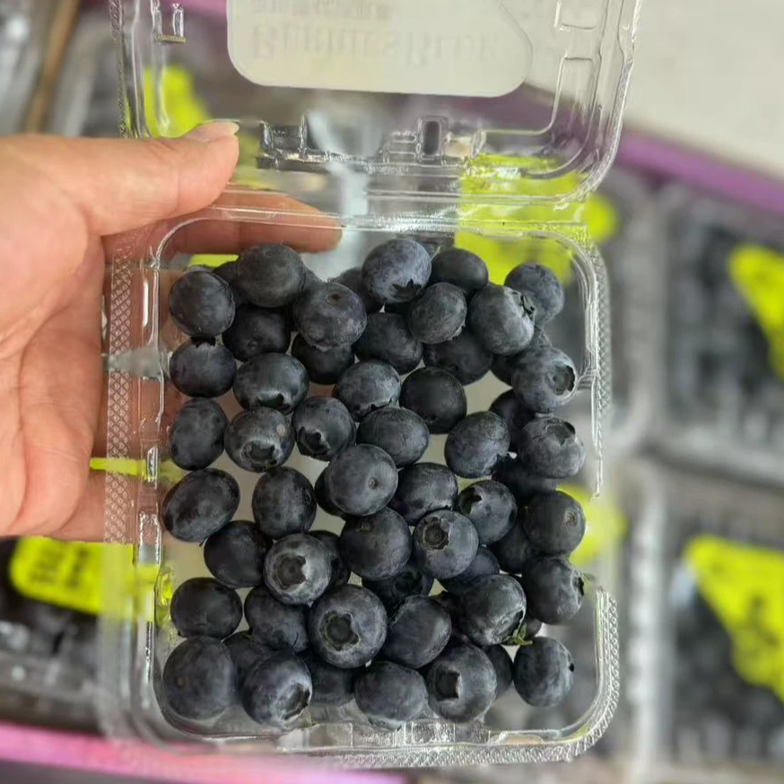 九零鲜果【送货到家】蓝莓3盒、一盒125g、13mm左右大小云南省