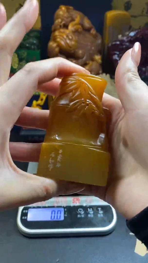 【闪购商品】寿山石印石田黄竹节