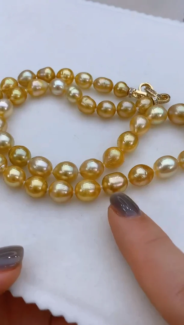 未镶嵌海水珍珠项链70