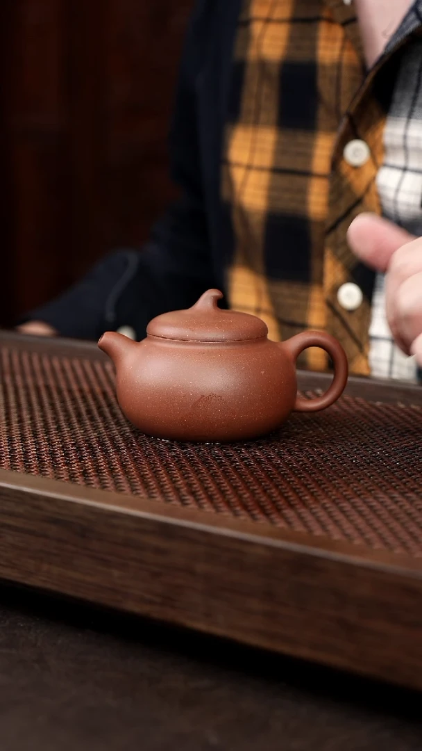 茶壶紫砂底槽清矮茄段