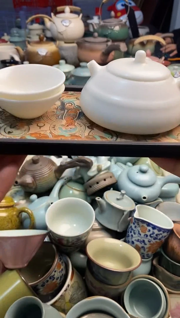 高端 茶壶 茶杯 茶具 轻轻微瑕