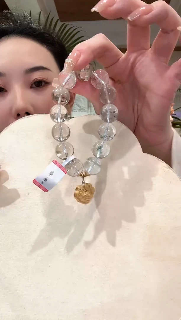 【闪购商品】水晶手链银S925镶嵌国风