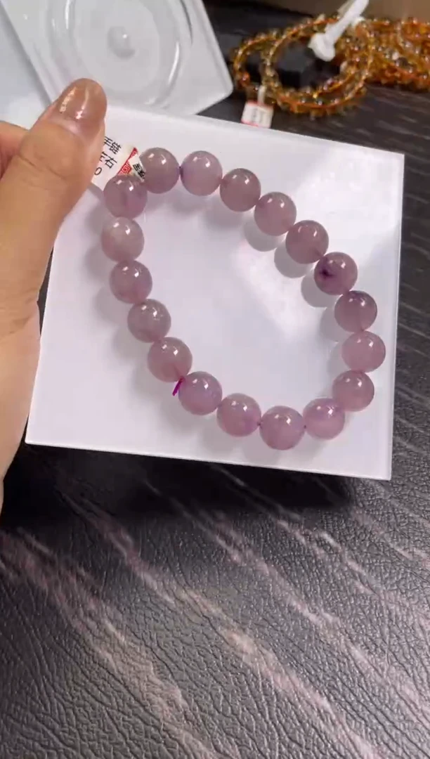 手链12±/X-244未镶嵌水晶紫超