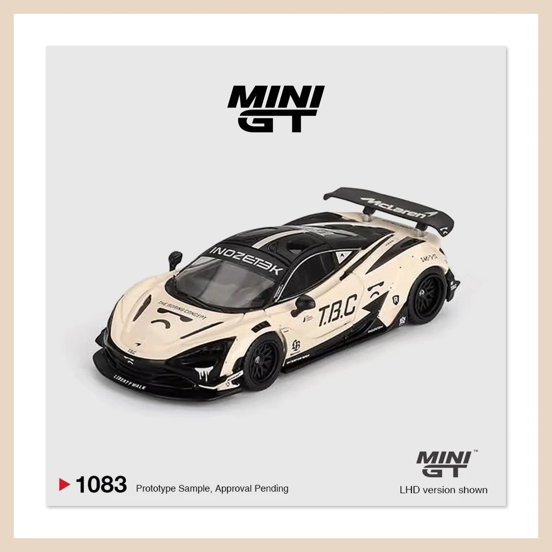 MINIGT[1083] 迈凯伦/TBC/LBWK联名 720s 1:64合金车模
