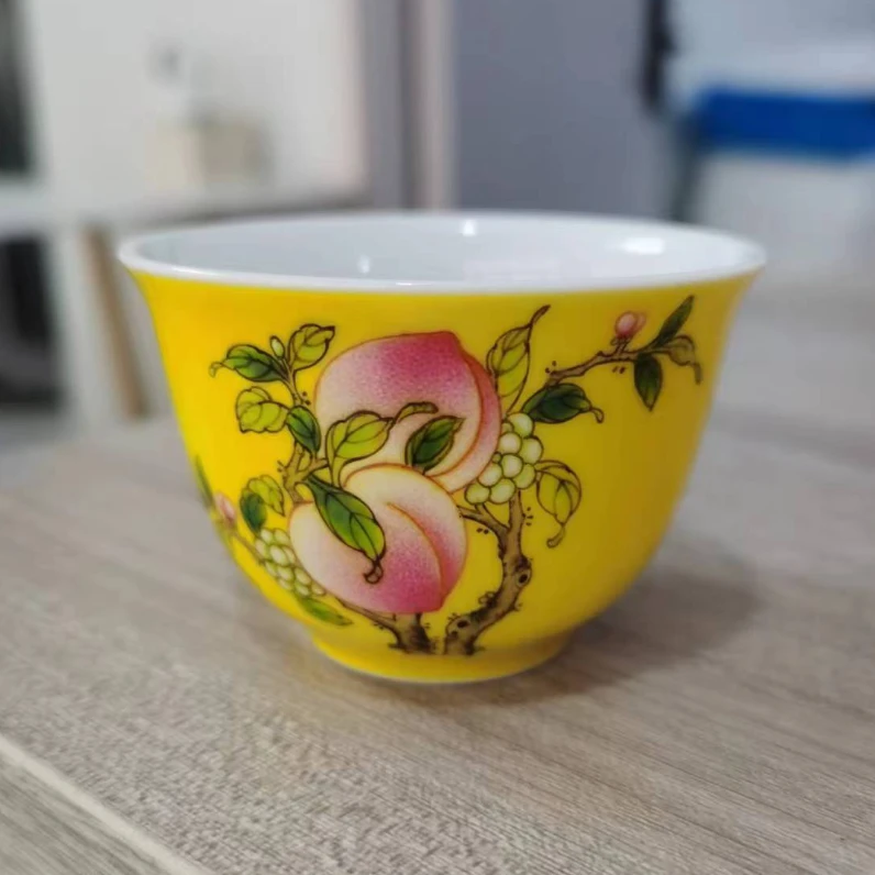 【2】粉红两桃花神杯