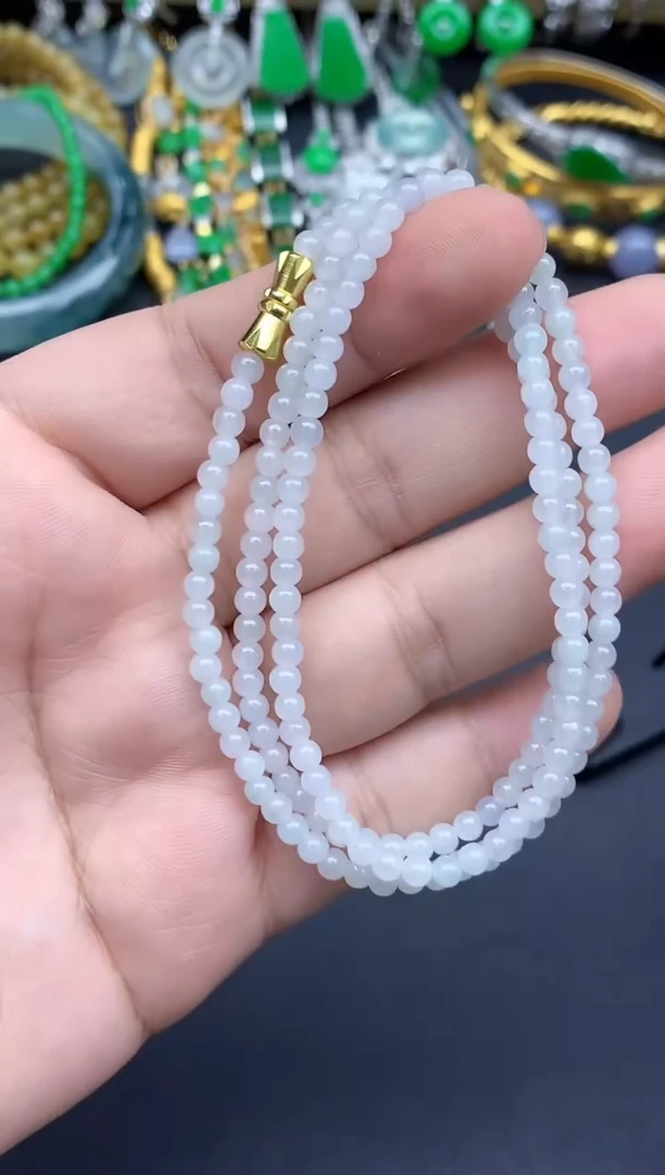 翡翠未镶嵌颈饰6-春日珠宝