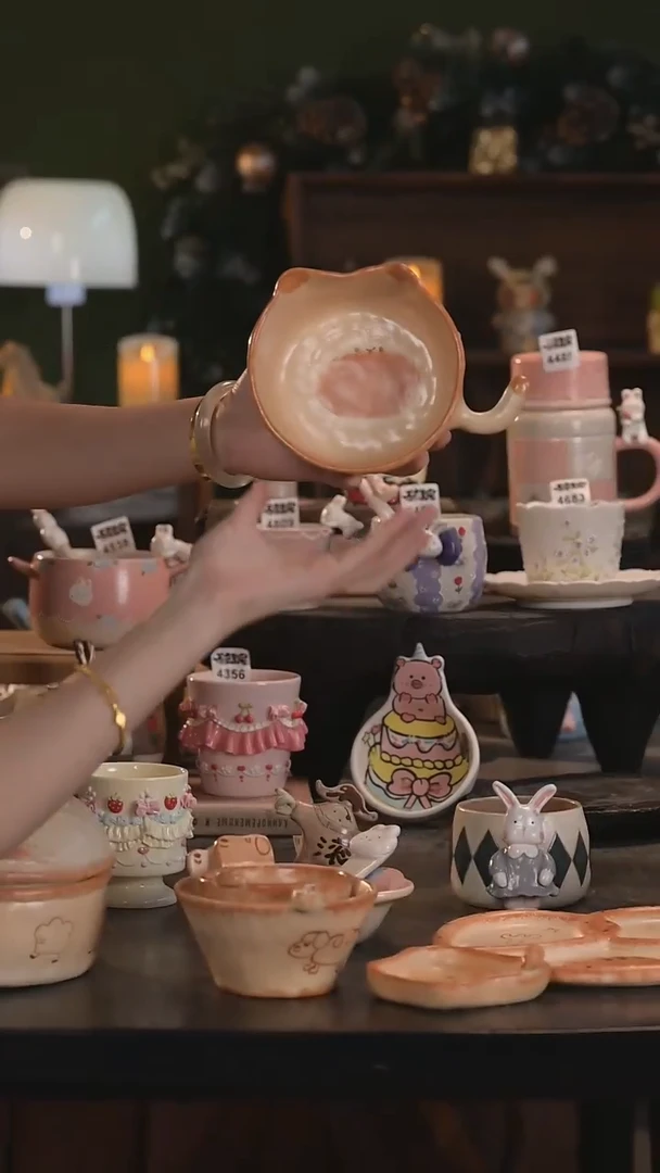 瓷片景德镇原创手作