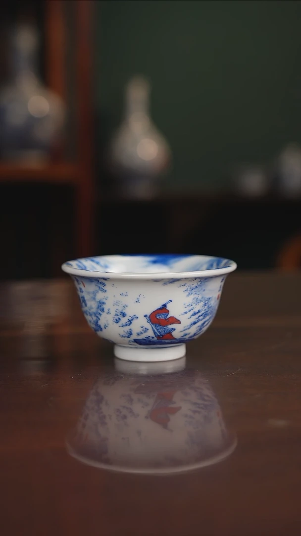 晓月窑青花观仓海