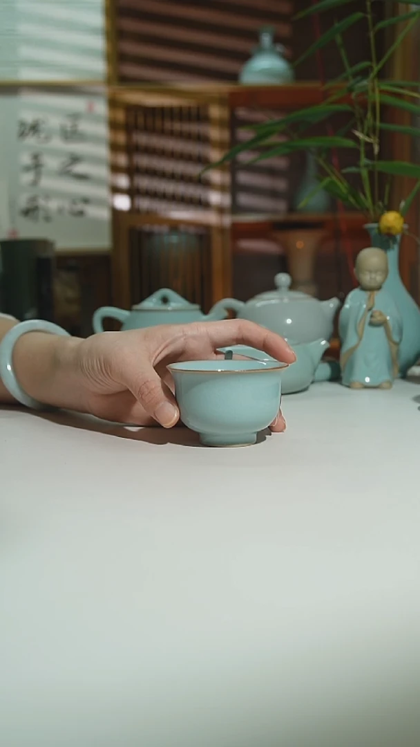 天青珑匠小压手杯章安全发货