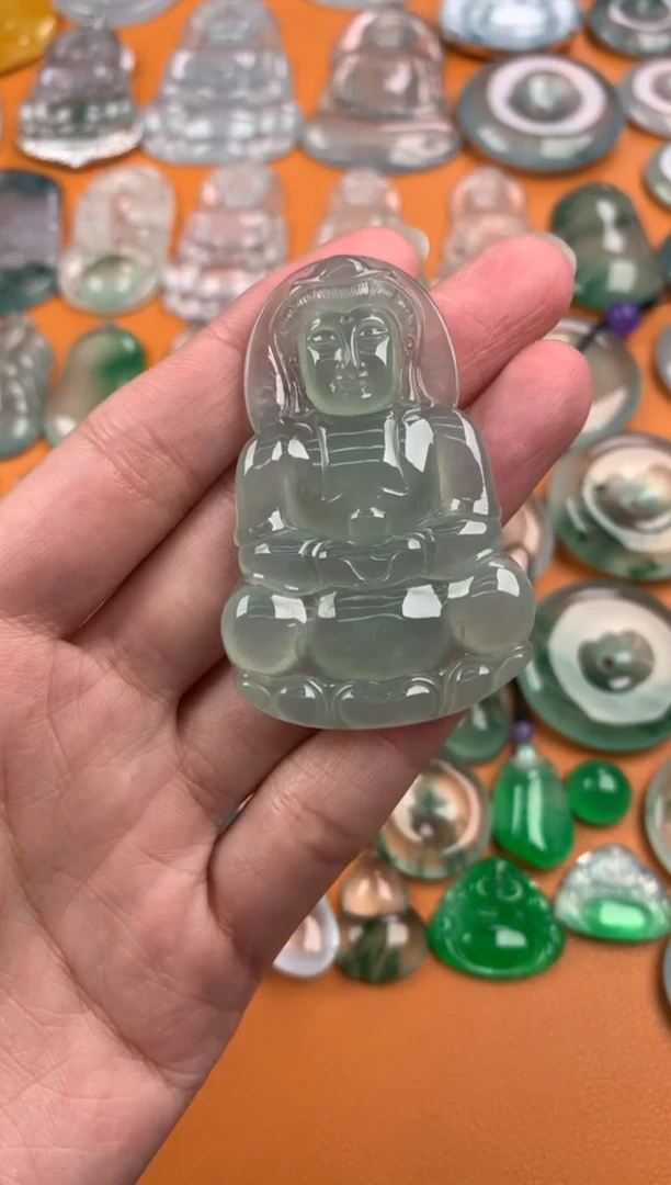 【闪购商品】翡翠颈饰未镶嵌53-35-5.4