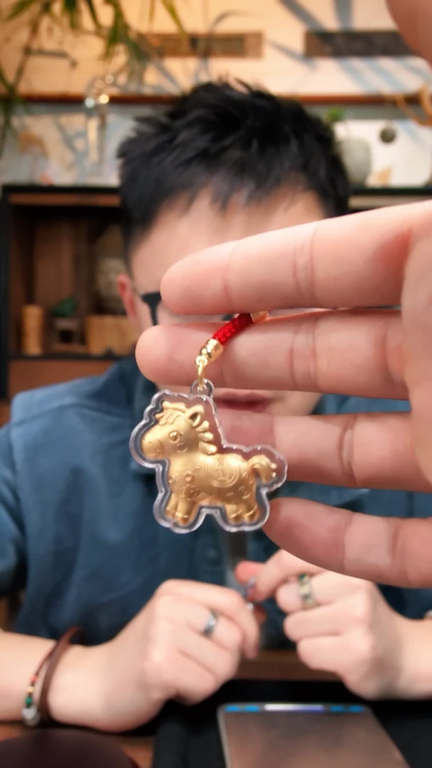 无亚克力小马饰品挂件MY