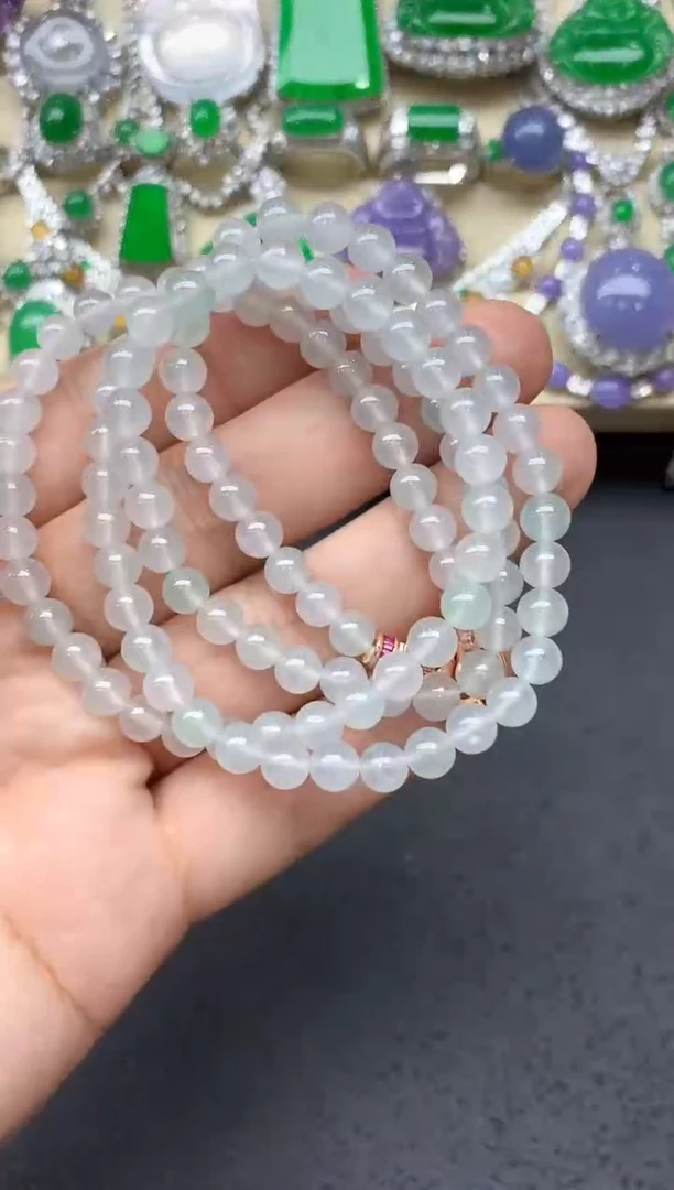 未镶嵌手链翡翠541-中国好珍宝