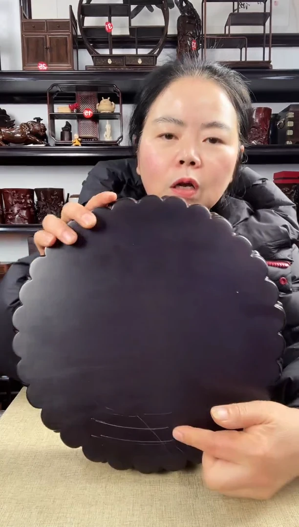 木617瑕疵老李红木工艺品