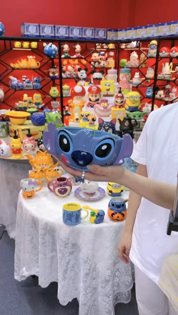 【闪购商品】1@@史迪奇水果沙拉碗