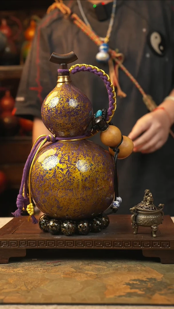 361大漆一物一拍记葫堂出品【不带手串】