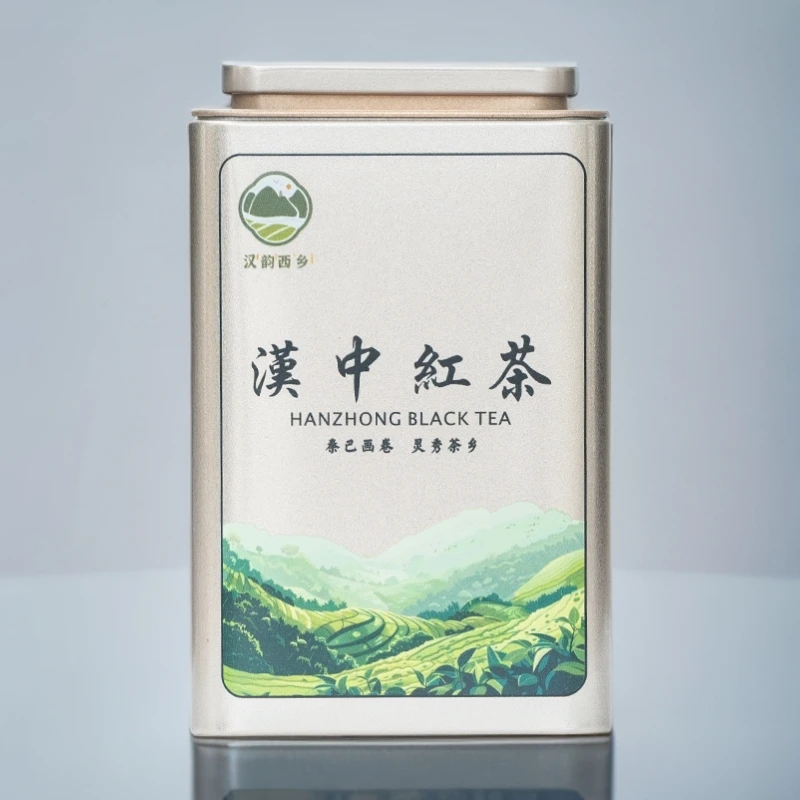 西乡红茶 100g 罐装丨金毫满披 茶汤红亮回甘 秦岭高山茶