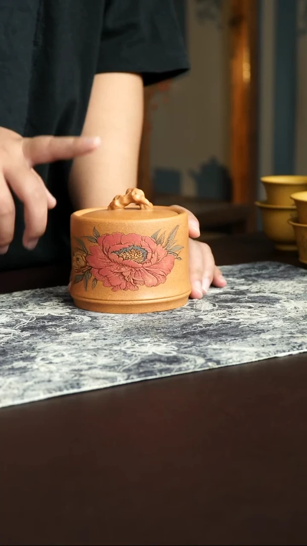 茶杯紫砂21号宜兴紫砂原矿作品