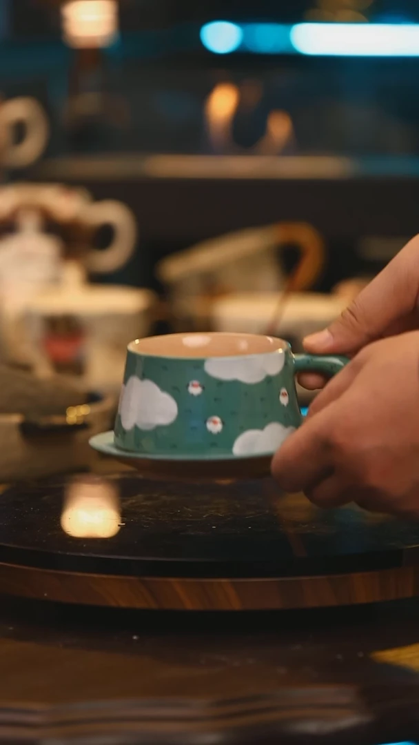 【闪购商品】摆件景德镇高温釉下彩手绘