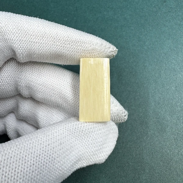 ST1124天然猛犸猛犸牙一字三通支持鉴定假一罚四