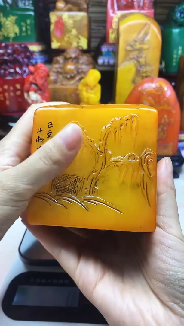 寿山石印石纯天然篆刻石料