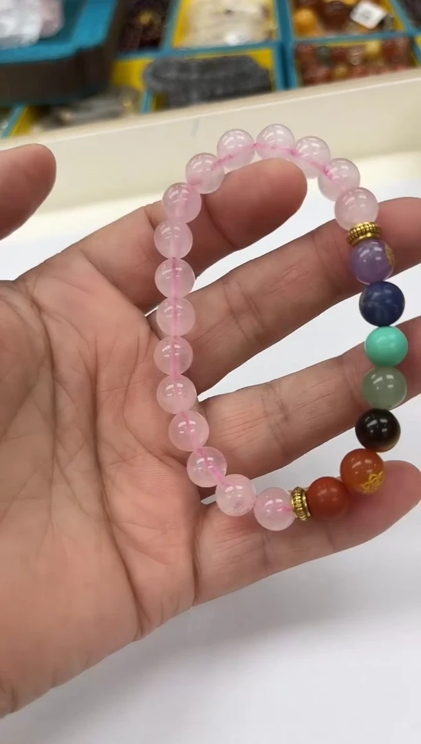 烟晶手链银S925镶嵌多样性发一件