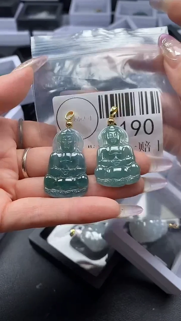 吊坠(不含链)未镶嵌翡翠9190