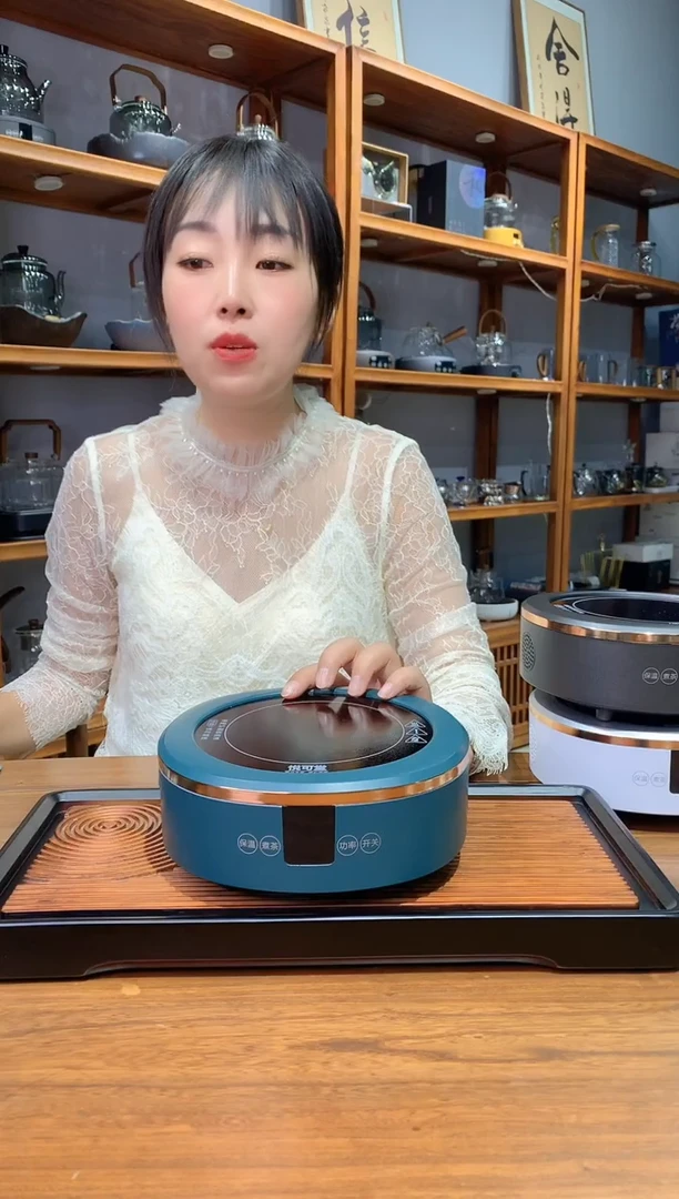 水晶玻璃无盖款悦可堂绿