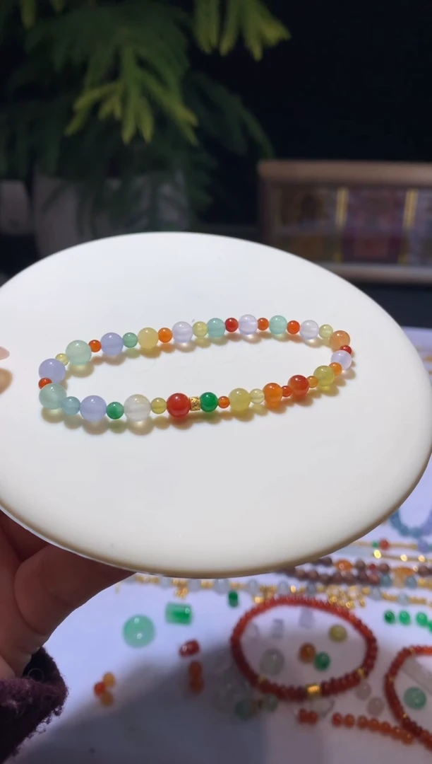 【闪购商品】定制翡翠未镶嵌手串8800+880