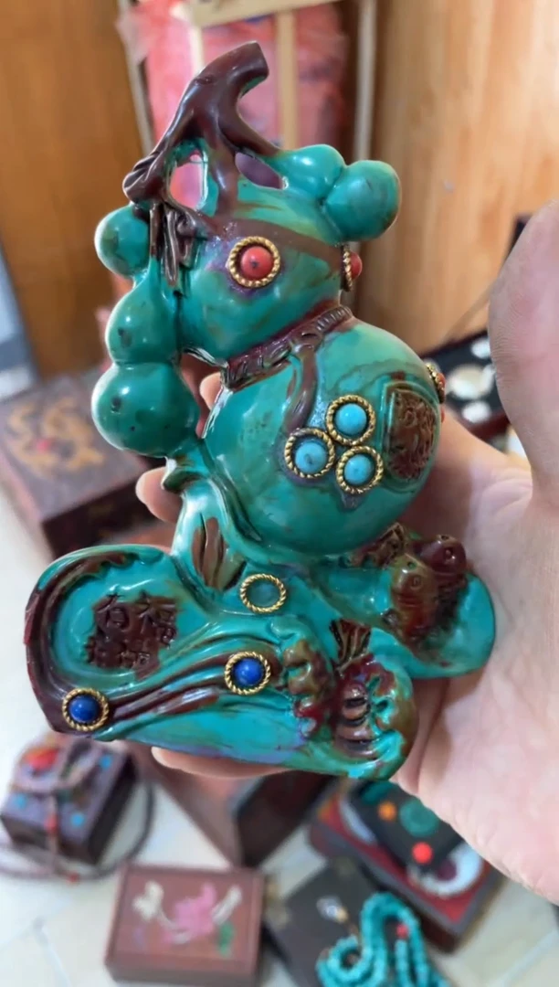 【闪购商品】摆件宫廷影视老旧工艺摆件