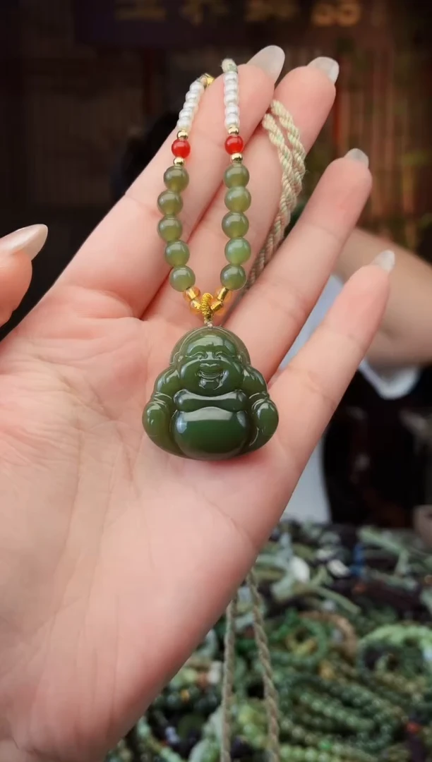 颈饰未镶嵌和田玉多样性发货拍一发一