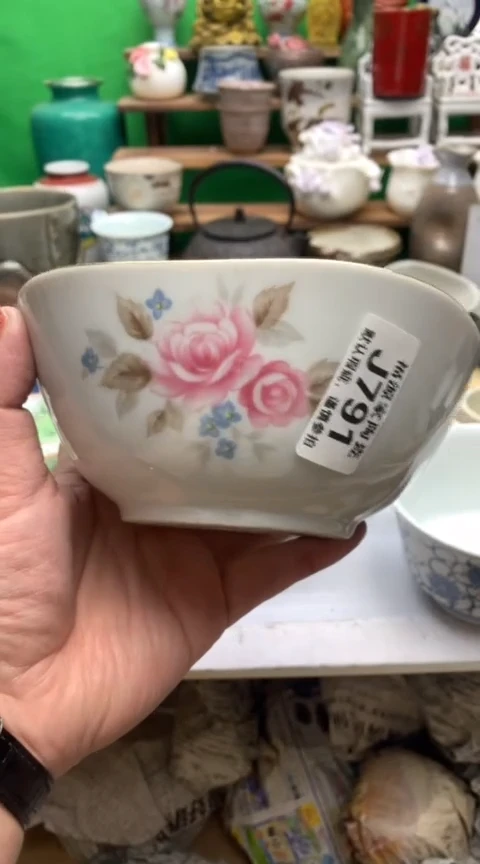 【闪购商品】盖碗海外回流瓷器