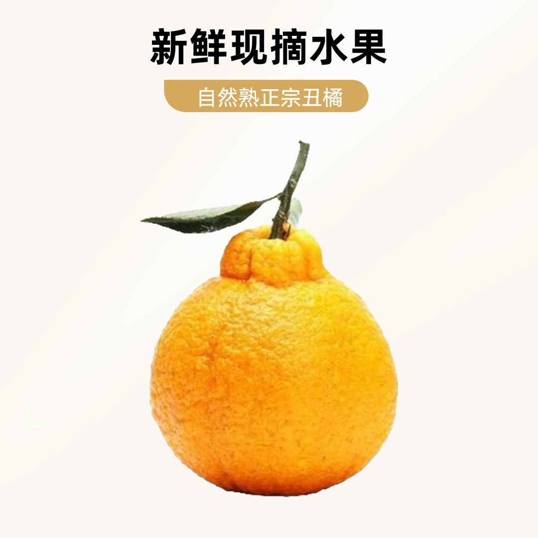 【精选水果】精选丑橘2颗