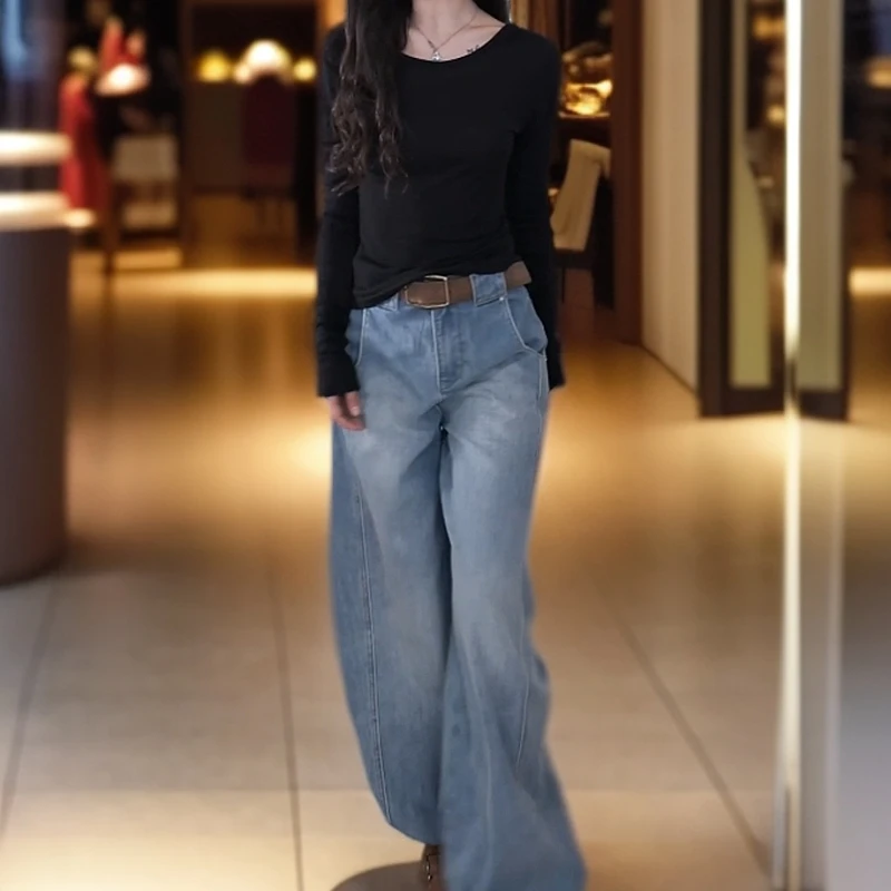 F春季新款长袖露背设计长袖性感打底衫上衣女