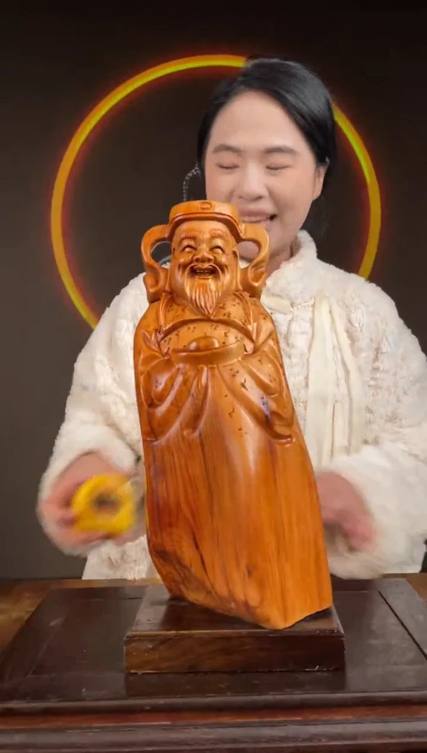 柏木（崖柏）手工摆件,先抢先得! 编号:127